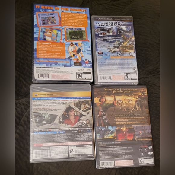 Sony PlayStation Factory Sealed video game lot 3 ONLY - Picture 2 of 2